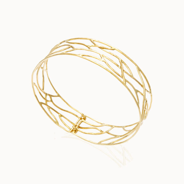 Our signature bracelet crafted from 18-karat gold.
